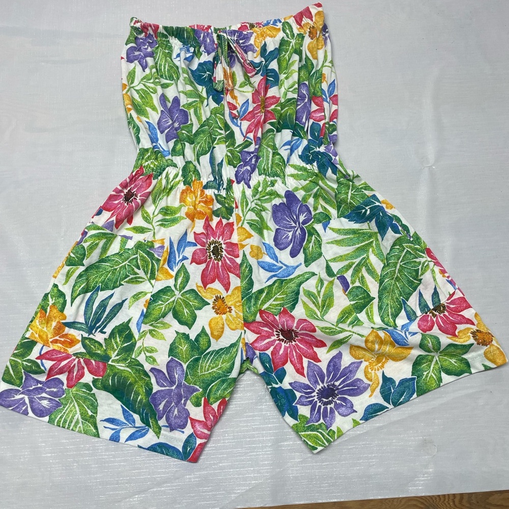 Floral Print Jumpsuit